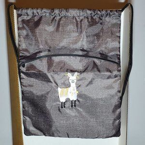 Cinch Sac with Llama NEW